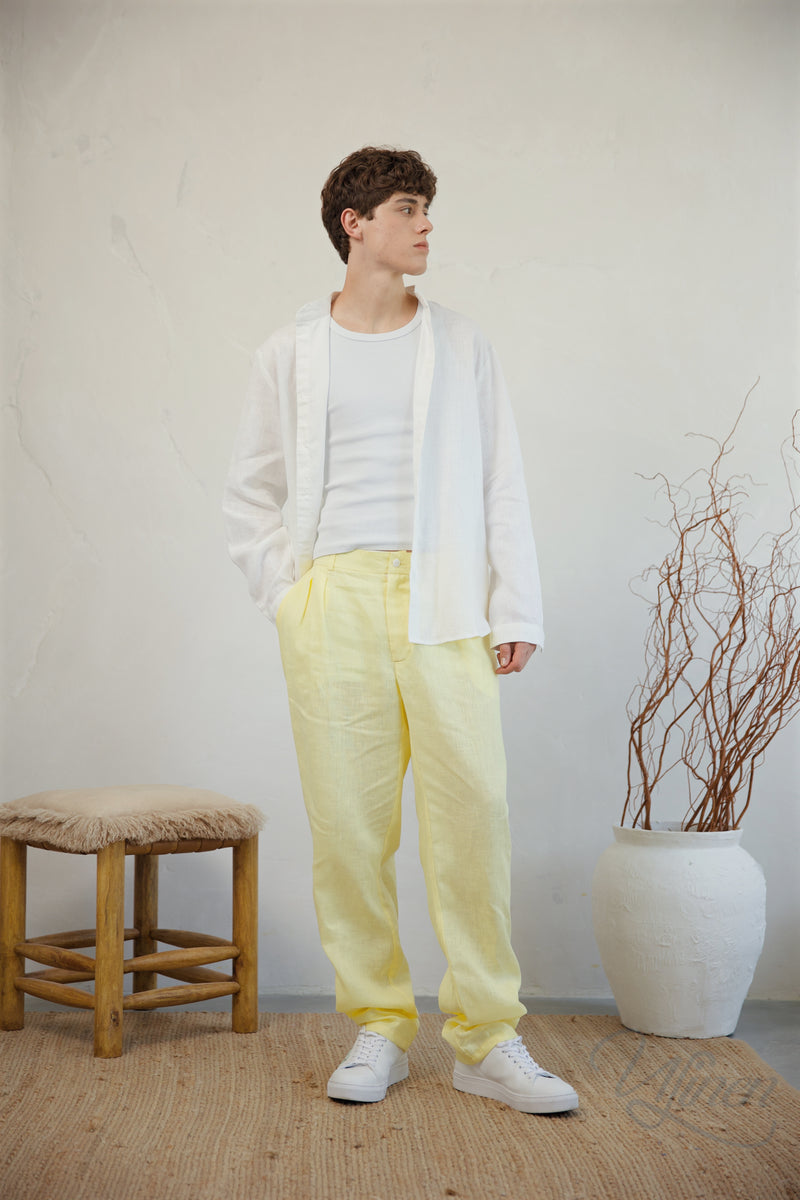 Linen Santorini Pants M