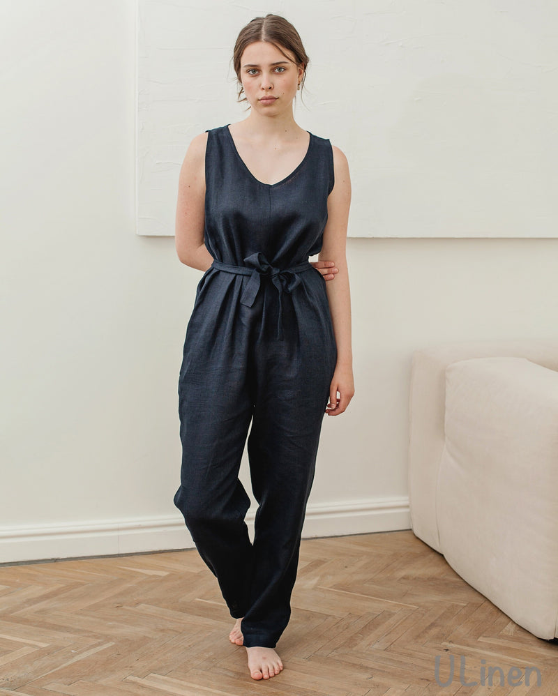 Luxe Linen Jumpsuit