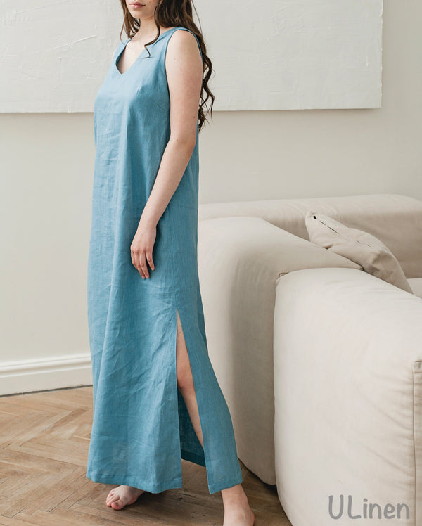 Maxi Linen Dress