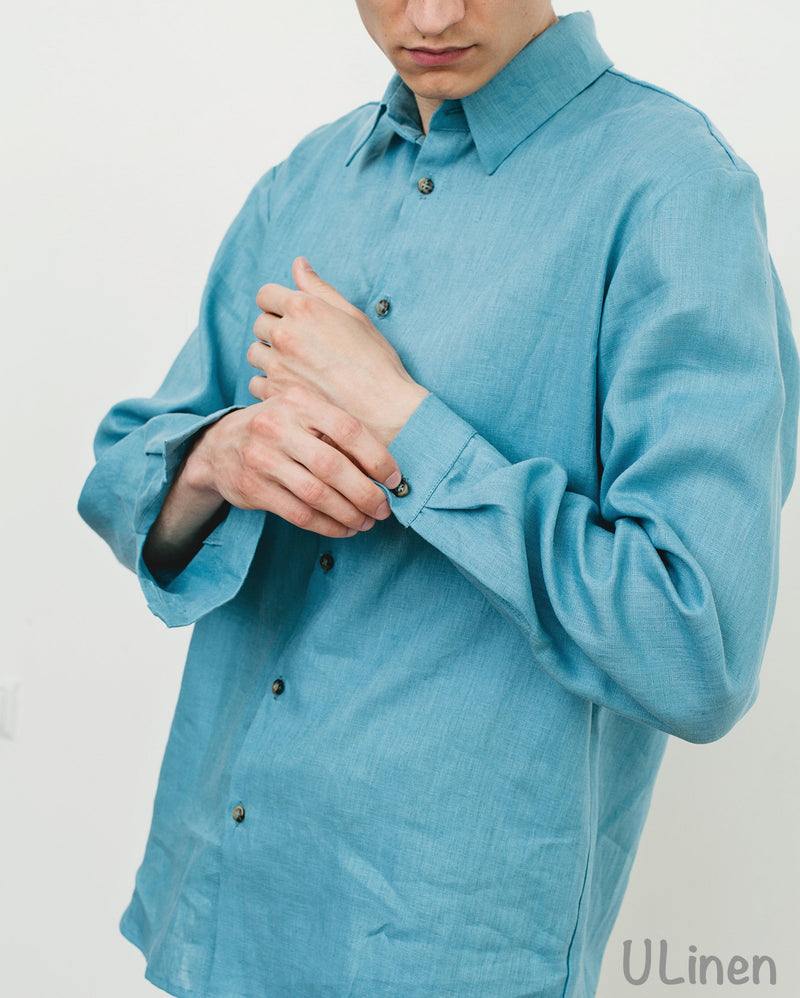 Plain Linen Shirt