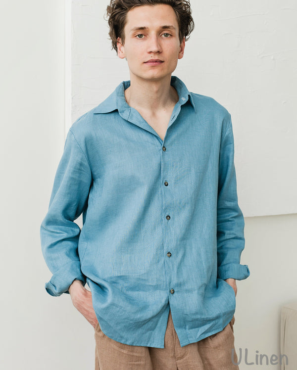 Plain Linen Shirt