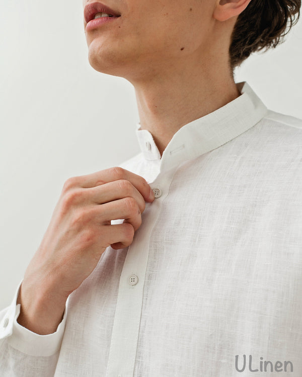 Plain Linen Shirt