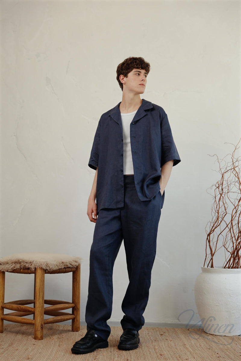 Linen Santorini Pants M