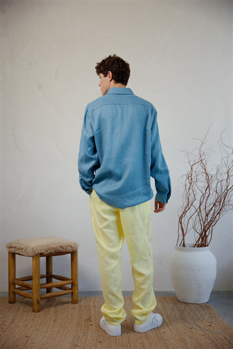 Linen Santorini Pants M