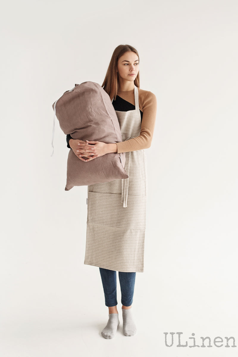 Linen Laundry Bag / Travel Bag