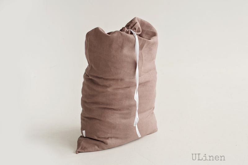 Linen Laundry Bag / Travel Bag